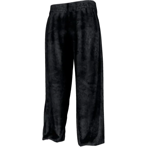 Черные бархатные штаны