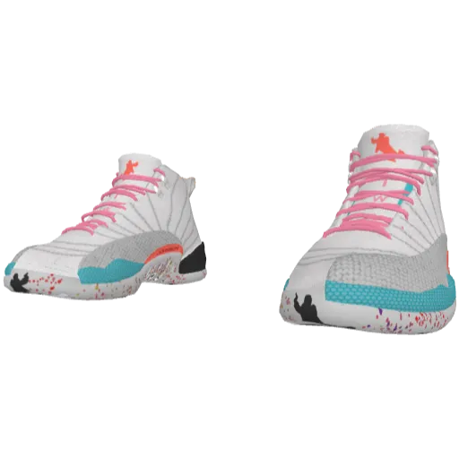 Светлые высокие кроссовки Flow