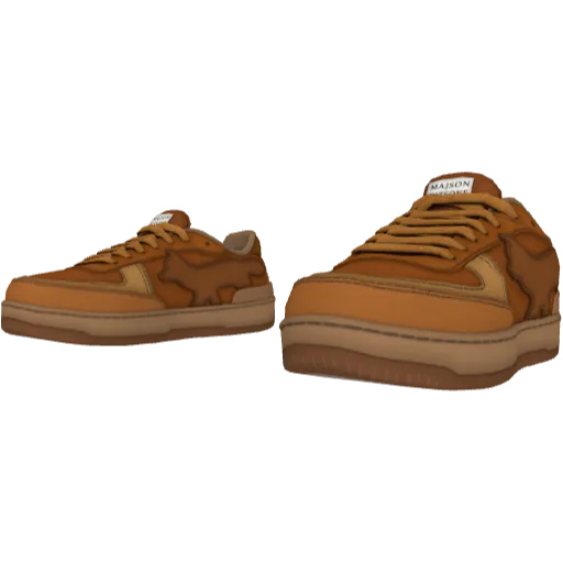 Коричневые кеды Majson