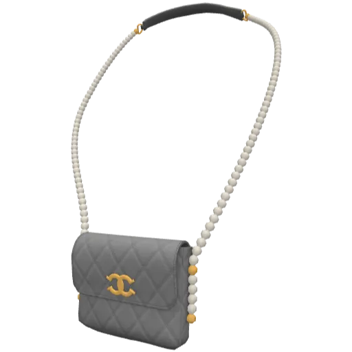 Серая сумка Chenel