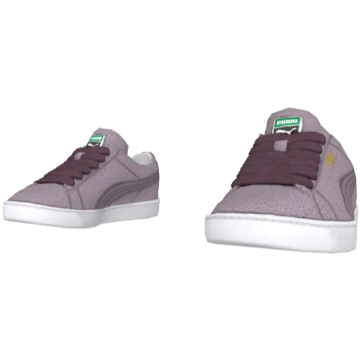 Фиолетовые кеды PUWA