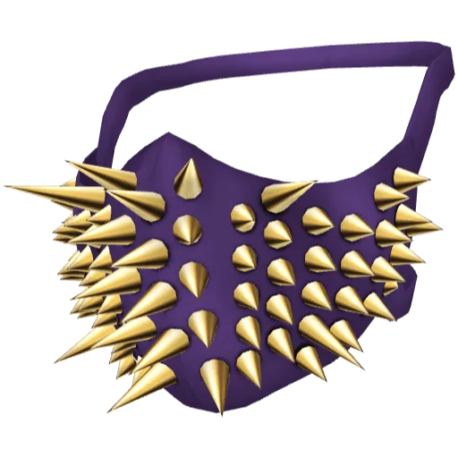 Фиолетовая маска с шипами (Luminoforo)