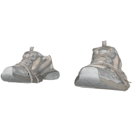 Бежевые кроссовки Balemciaga