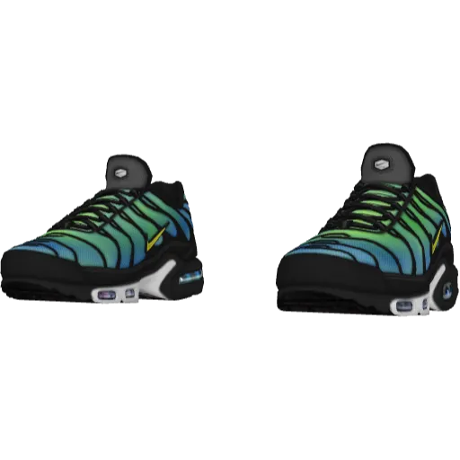 Зеленые кроссовки Nice Flow Max TN