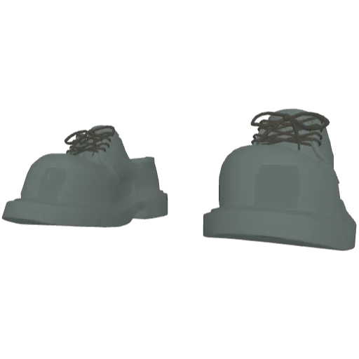 Светло-голубые низкие ботинки Balemciaga