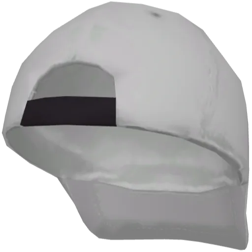 Серая кепка Lacostie (назад)