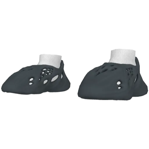 Темно-серые кроссовки Abibas Yeez Foam