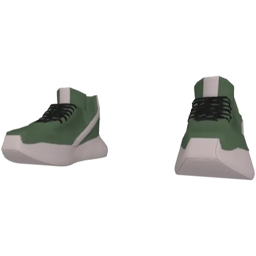 Зеленые кроссовки Rick Onens