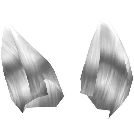 Белые ушки кота