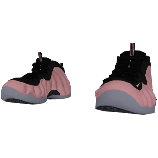 Черно-розовые кроссовки Johnson