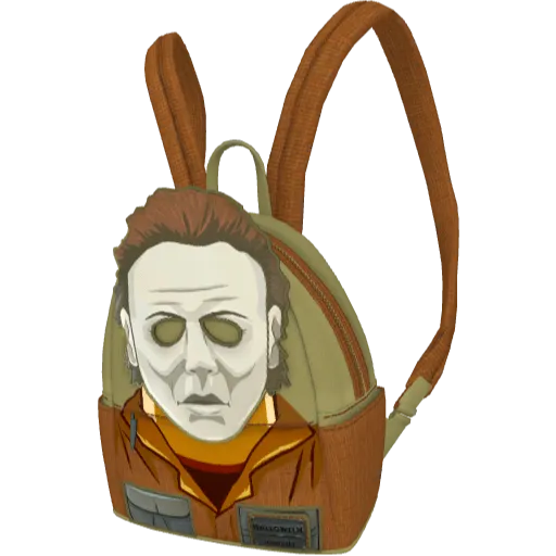 Оранжевый с песочным рюкзак Michael Myers (Luminoforo)