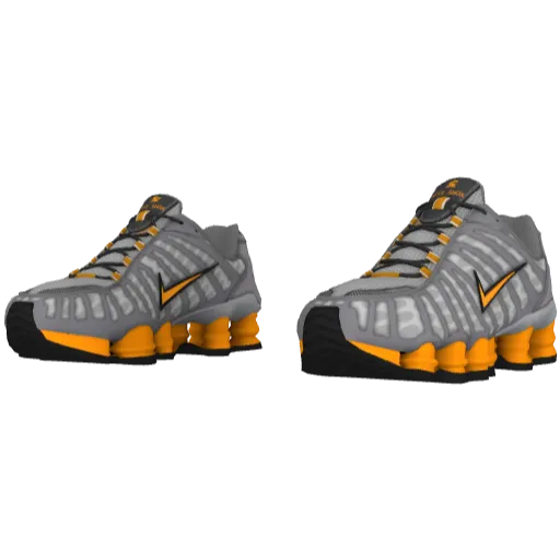 Nike Shox - Черно-розовый (15)