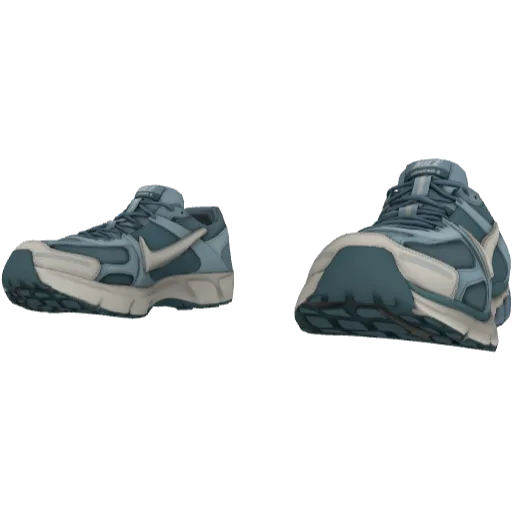 Голубо-белые кроссовки Nice