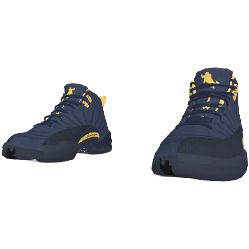 Темно-синие высокие кроссовки Flow