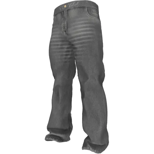 Серые стильные джинсы