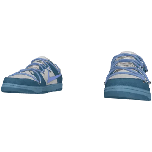 Синие кроссовки Nice (Luminoforo)