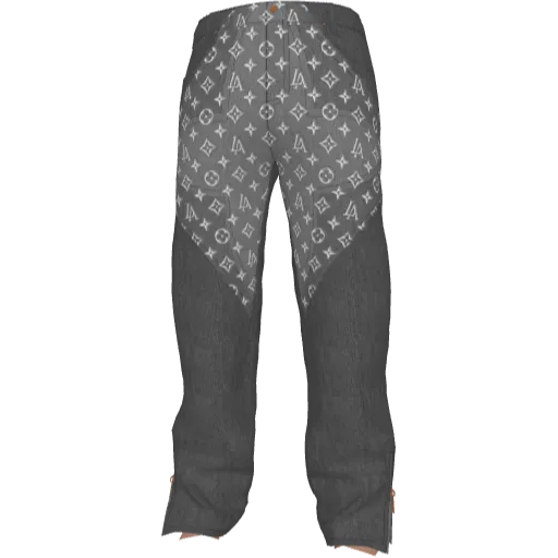 Серые штаны LA (Luminoforo)