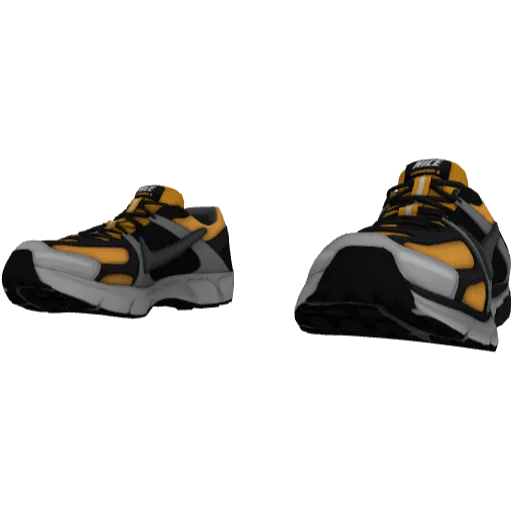 Бело-желтые кроссовки Nice