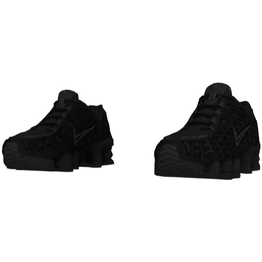 Черные кроссовки Nice Shoks