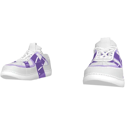 Фиолетовые кроссовки VLTO