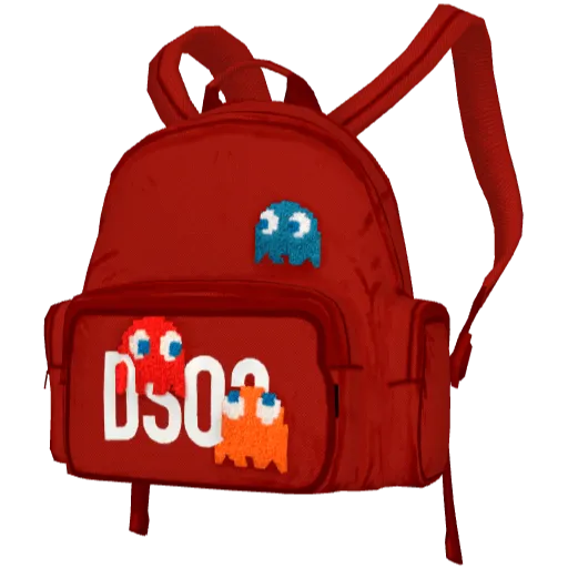 Красный рюкзак DSO2 x Mac-Pan