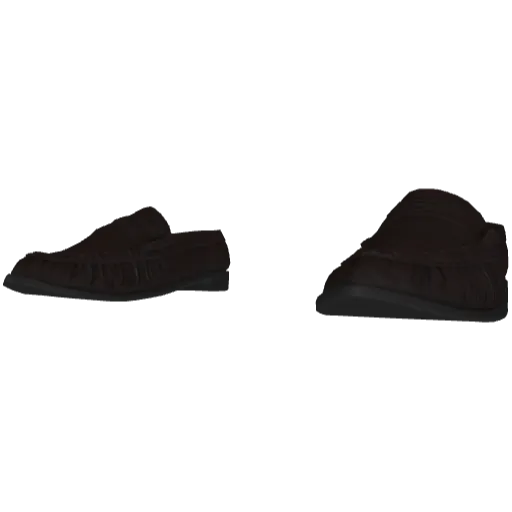 Коричневые лоферы