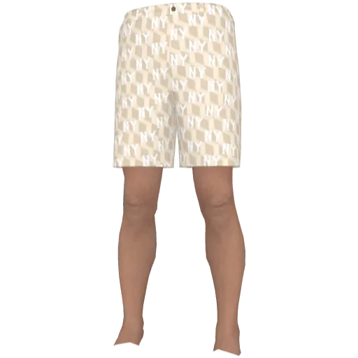 Бежевые шорты New Yera