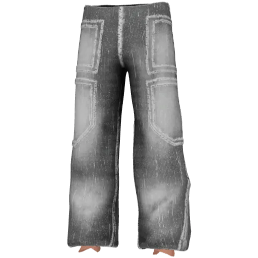 Штаны с карманами сбоку