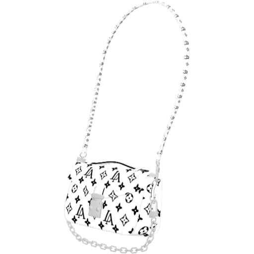 Белая сумка Los Angels Pochette