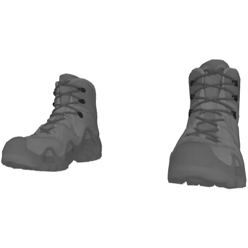 Серые тактические ботинки