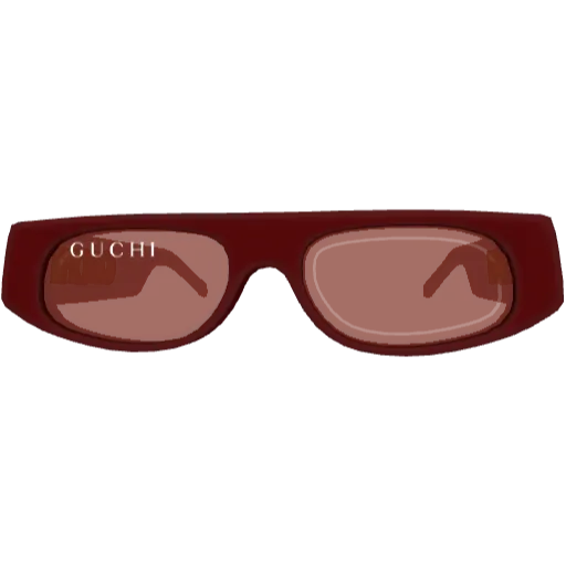 Красные очки Guchi
