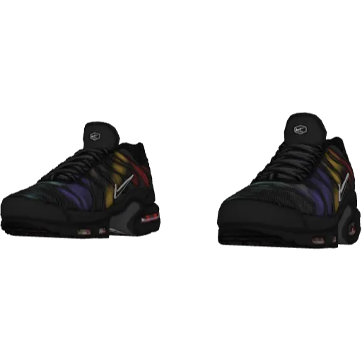 Черно-фиолетовые кроссовки Nice Flow Max TN