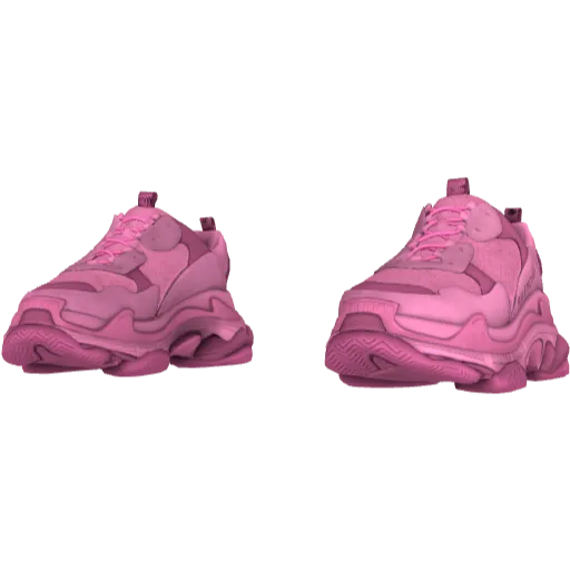 Розовые кроссовки Balemciaga