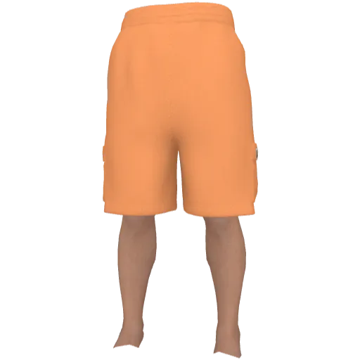 Оранжевые шорты PABE
