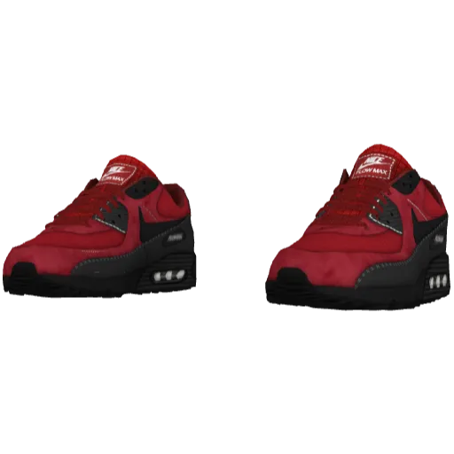 Черно-красные кроссовки Flow Max