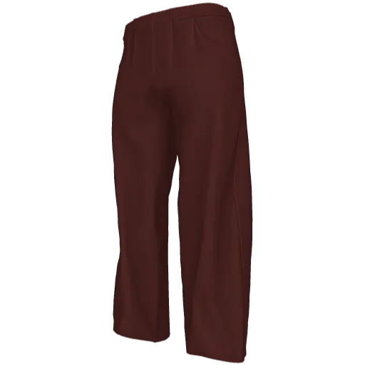 Бордовые трикотажные брюки