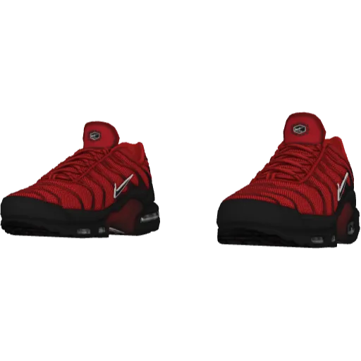 Красные кроссовки Nice Flow Max TN