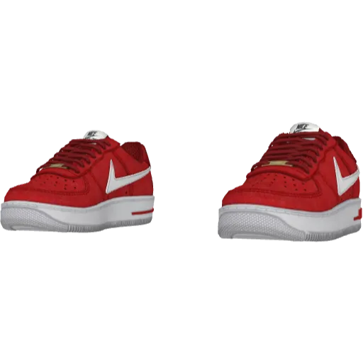 Красные кроссовки Nice Flow Force 1 