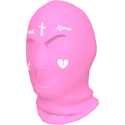 Розовая маска Gang Collection