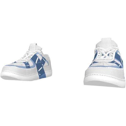 Синие кроссовки VLTO