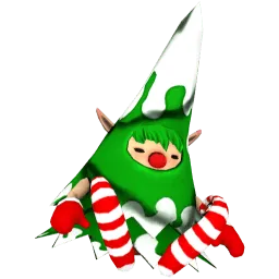 Ёлка на плече с конфетами