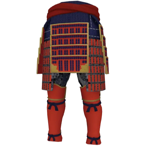 Красные хаидатэ Самурая