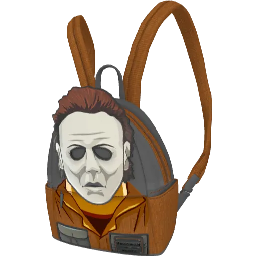 Оранжевый с серым рюкзак Michael Myers (Luminoforo)