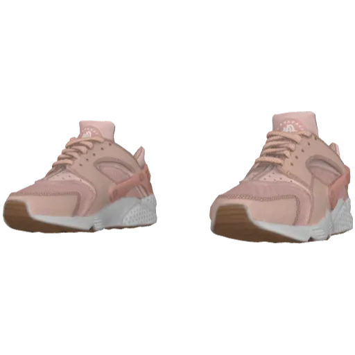 Персиковые кроссовки Huagachi