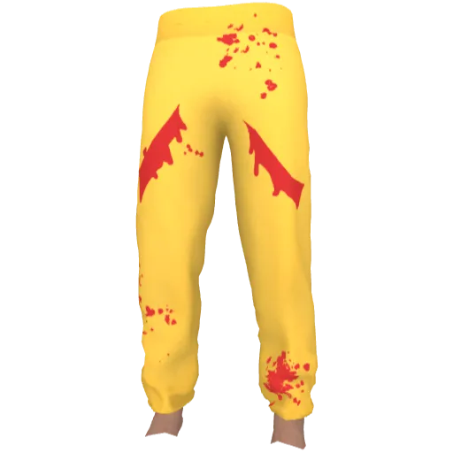 Желтые штаны костюма Рональда