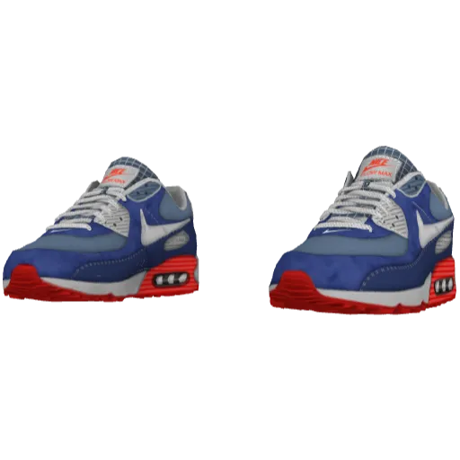 Сине-красные кроссовки Flow Max