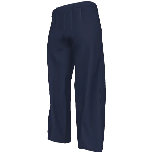 Синие трикотажные брюки