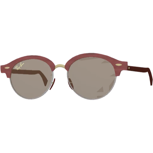 Бордовые очки Ray-Pan Clubmaster