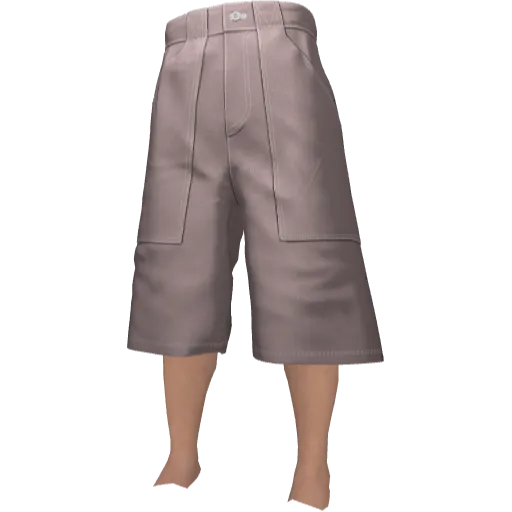 Длинные классиечские шорты розовые