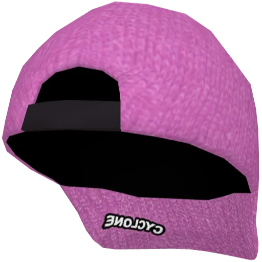 Розовая кепка Cyclone (назад)